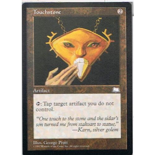 Touchstone ( Pierre De Touche ) - Magic Mtg - Weatherlight - U