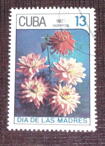 Theme Fleurs - Timbre Oblitéré De Cuba (Ref : Tfl-25)