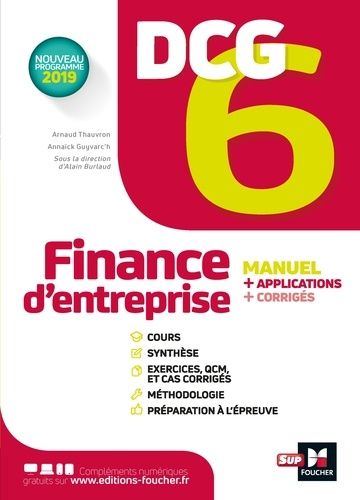Dcg 6 Finance D'entreprise - Edition 2019