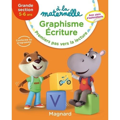 Graphisme Écriture Gs 5-6 Ans - Premiers Pas Vers La Lecture