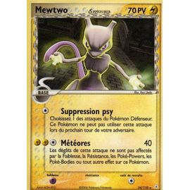 Pokemon, Mewtwo 70 Pv - Rare - 24/110 - Fantomes Holon