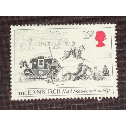 Theme Chevaux - Timbre Oblitéré Du Royaume-Uni (Ref : Tan-05)