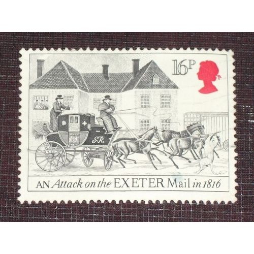 Theme Chevaux - Timbre Oblitéré Du Royaume-Uni (Ref : Tan-03)