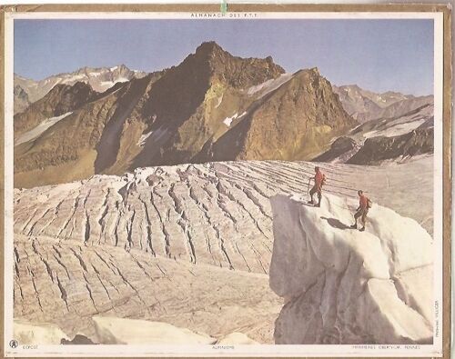 Almanach Des Ptt Oberthur Alpinisme 1967