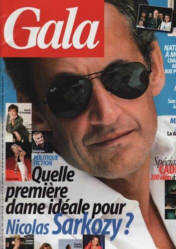 Gala / 28-11-2007  N° 755 : Patrick Dempsey (3p) Muriel Robin (2p) Maurice Béjart (2p) Eva Mendes (3p) Olivia Ruiz (2p) Tony Parker (2p) Adriana Karembeu (4p) Enrique Iglesias (2p)