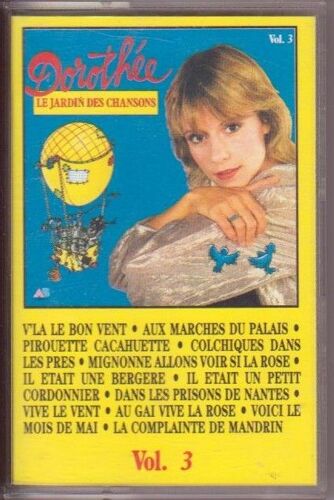 Dorothée  Le Jardin Des Chansons Volume 3  Cassette Audio