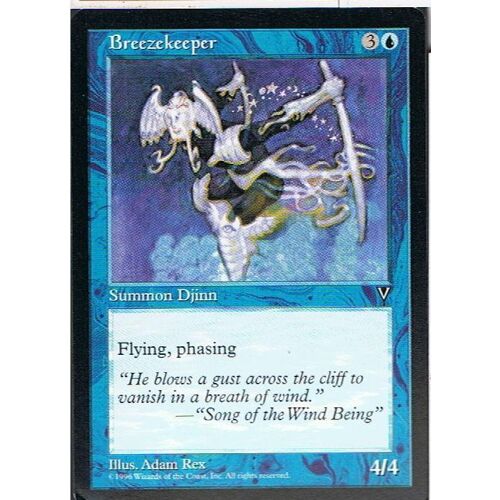 Breezekeeper ( Gardebrise ) - Magic Mtg - Vision Vo  - C