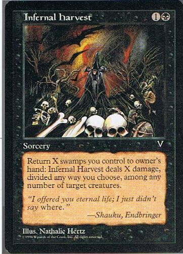 Infernal Harvest ( Récolte Infernale ) - Magic Mtg - Vision Vo  - C