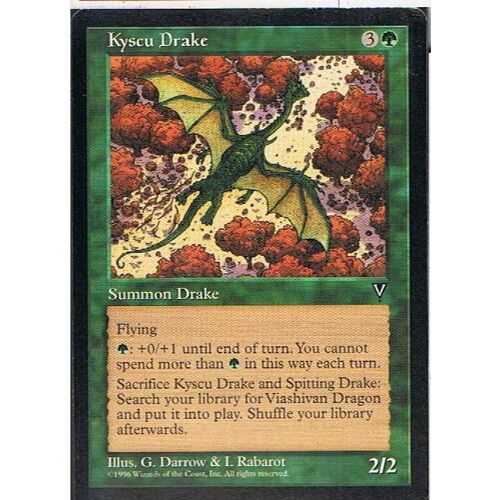 Kyscu Drake ( Drakôn Du Kyseû ) - Magic Mtg - Vision Vo  - U