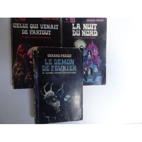 Gerard Prévot (3 Livres À Marabout)
