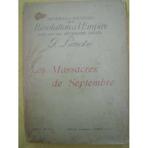 Les Massacres De Septembre