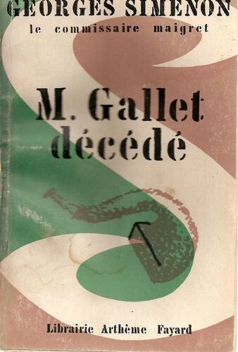 M. Gallet Est Décédé
