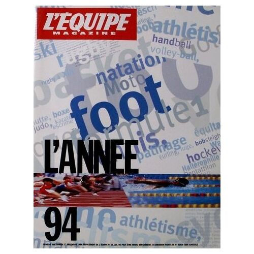 L'equipe Magazine Hors Série "L'année 94"