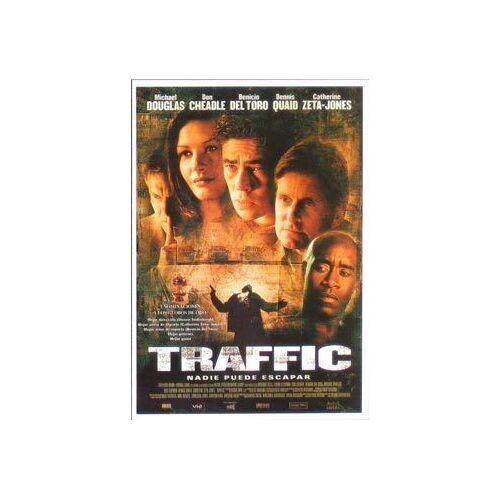 Carte Postale Michael Douglas,  Don Cheadle, Benicio Del  Toro, Dennis Quaid, Catherine  Zeta - Jones  -  Traffic