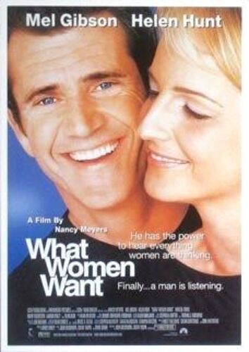Carte Postale Mel Gibson Et Helen Hunt  -  What Women Want