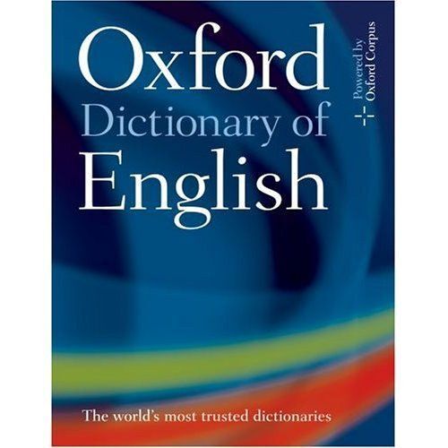 Oxford Dictionary Of English