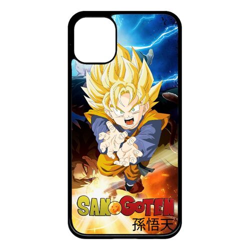 Coque Iphone 11 - Dragon Ball Son Goten Fury - Noir