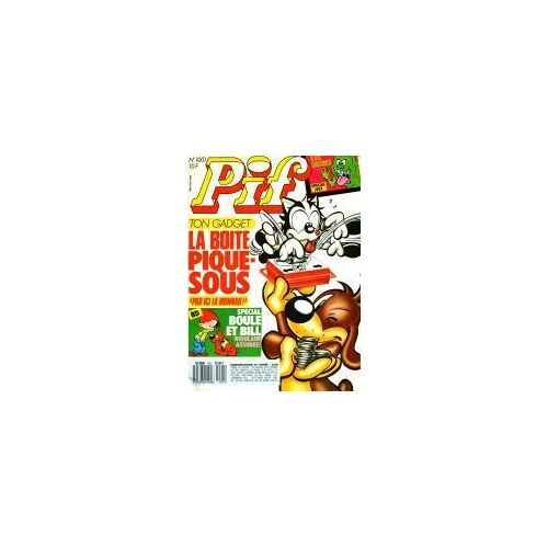 Pif Gadget  N° 1001 : La Boite Pique-Sous