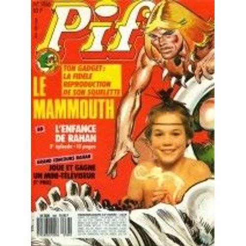 Pif Gadget  N° 986 : Le Mammouth