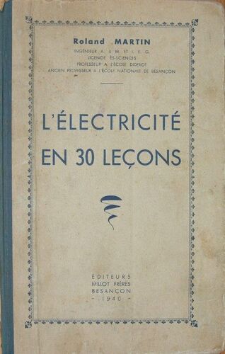 L'électricité En 30 Leçons