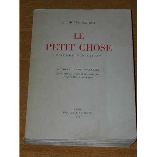 Le Petit Chose