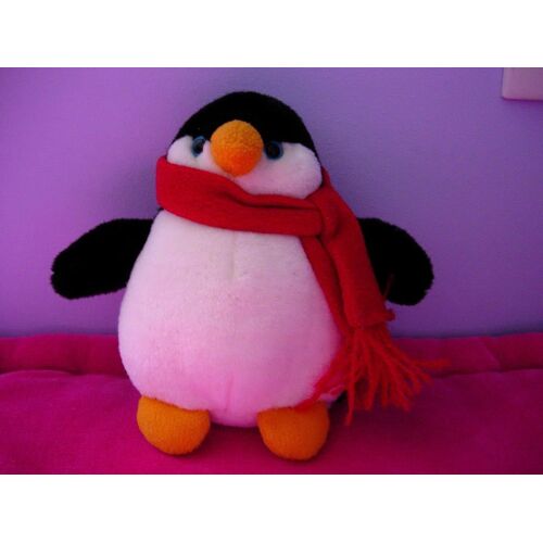 Pingouin Écharpe Rouge Gund 17 Cm Environ