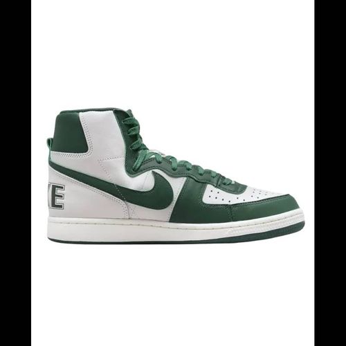 Chaussures Nike Terminator High Blanche Et Verte