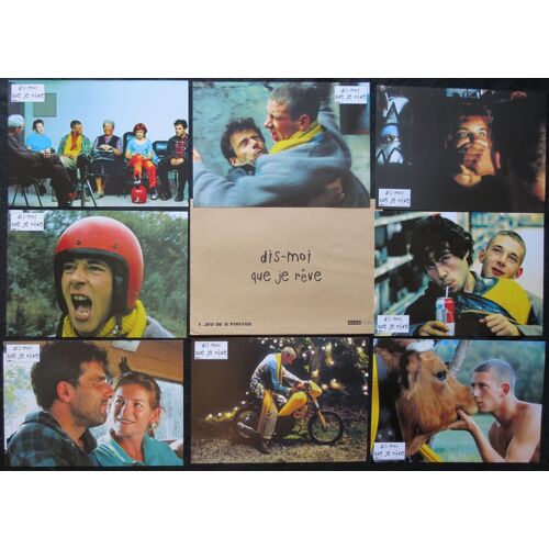 Dis-Moi Que Je R?ve (1998) Claude Mouri?ras - Fr?d?ric Pierrot, Muriel Mayette (Prix Jean-Vigo) - Jeu De 8 Photos D'exploitation De Cin?ma - Chaque Petite Affiche 21x30 Cm