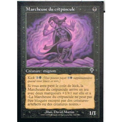 Marcheuse Du Crépuscule ( Duskwalker ) - Magic Mtg - Invasion 104 - C