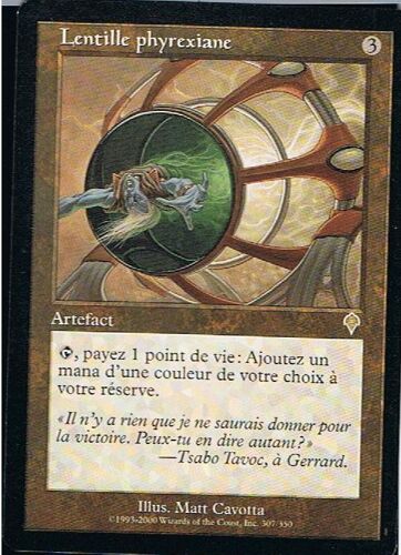Lentille Phyrexiane ( Phyrexian Lens ) - Magic Mtg - Invasion 307 - R