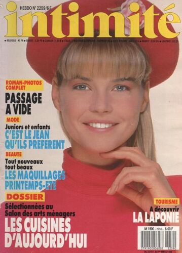 Intimite  N° 2259 : 1989 Gerard Lanvin (2p)/Linda Evans (2p)/Les 2 Amours De Danton (2p)Vivre Comme Au Lapon (2p)