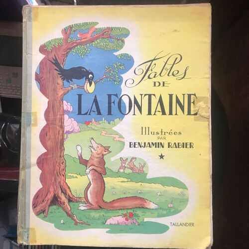 Fables De La Fontaine, Illustrées Par Benjamin Rabier