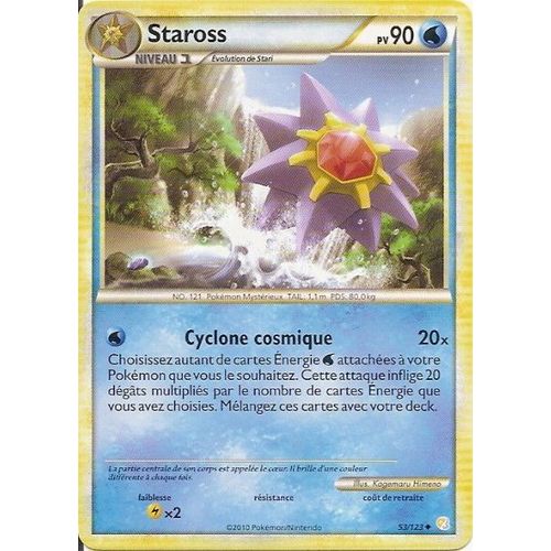 Staross Niv.1 - Heartgold Soulsilver - 90 Pv 53/124