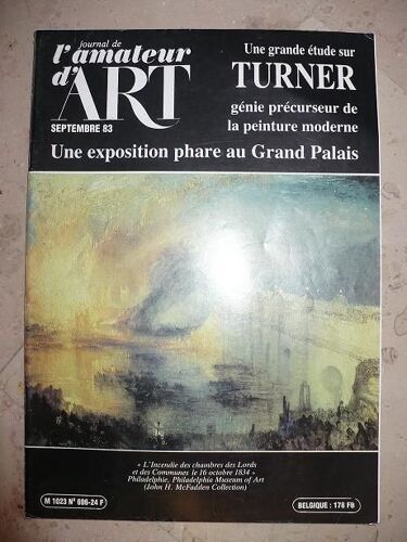 Journal De L'amateur D'art  N° 696 : Baudin À Lyon,Turner Au Grand Palais,Collections Pierpont Morgan,James Ensor À Anvers,Murillo