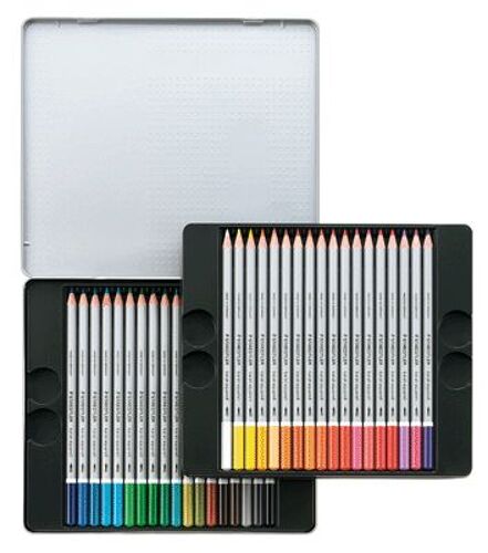 Crayon De Couleur Aquarellable Karat Assorti - Boite De 36