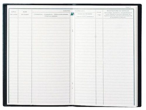 Position Compte 160x195mm - Piqure De 40 Pages