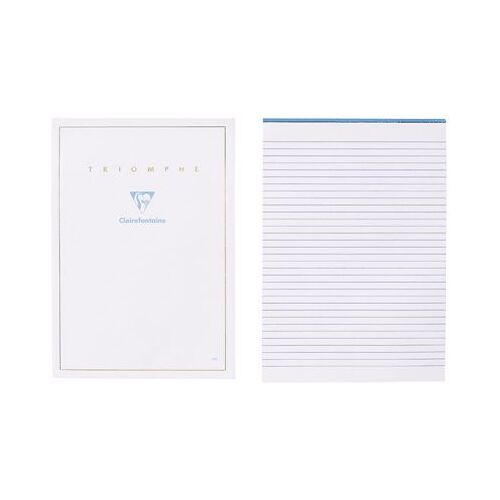 Bloc Papier Velin Triomphe A4 Blanc - Bloc De 50f