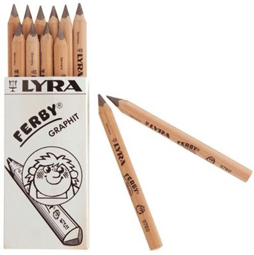 Crayon Graphite Ferby Triangulaire 12cm - Boite De 12