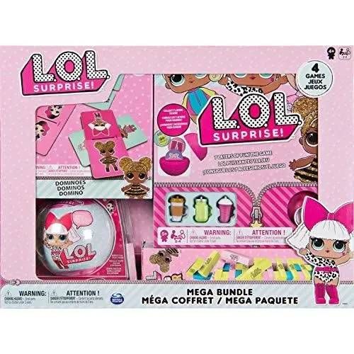 Spin Master - Mega Confezione 4 Regali A Tema Lol L.O.L. Surprise Bundle, , Multicolore - 6054449