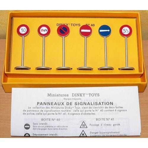 Panneaux De Signalisation Ville N°40-Dinky Toys