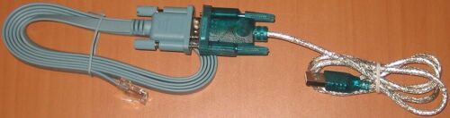 Cable USB console CISCO 72-3383-01 RS232 DB9 to RJ-45