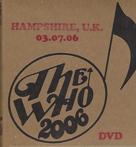 Dvd Live In Hampshire - Uk 2006 - Soundboard