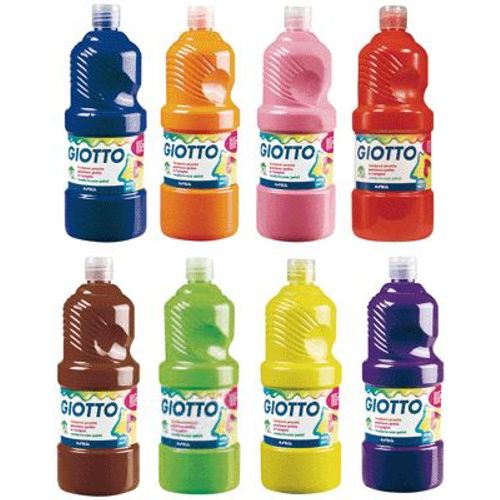 Gouache Liquide Giotto - Carton De 8 Flacons 1l