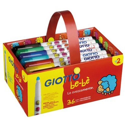 Feutre Maxi Pour Bebe - Boite De 36