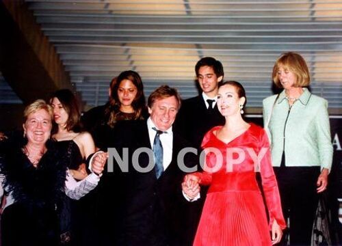 Photo Gérard Depardieu, Carole Bouquet, Sofia Coppola  -  Festival De Cannes  -  Format 15x21cm