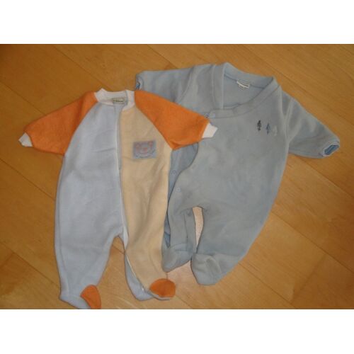 Lot De Vêtements Bébé Mixte Surpyjamas 1 Mois