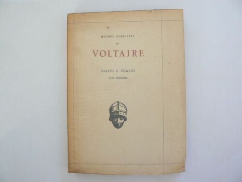 Oeuvres Completes De Voltaire - Contes Et Romans Tome 2 - Candide - L'ingenu Oeuvres Completes De Voltaire - Contes Et Romans Tome 2 - Candide - L'ingenu