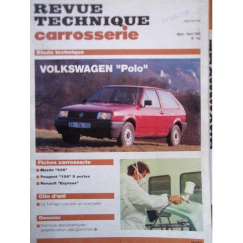 Revue Technique Carrosserie  N° 142 : Volkswagen Polo