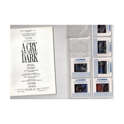 Dossier De Presse N° 0 : A Cry In The Dark (Un Livret, En Anglais - 3 Photos N&b - 6 Diapositives)