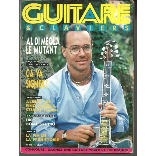 Guitare Et Claviers  N° 98 : Al Di Meola Le Mutatnt